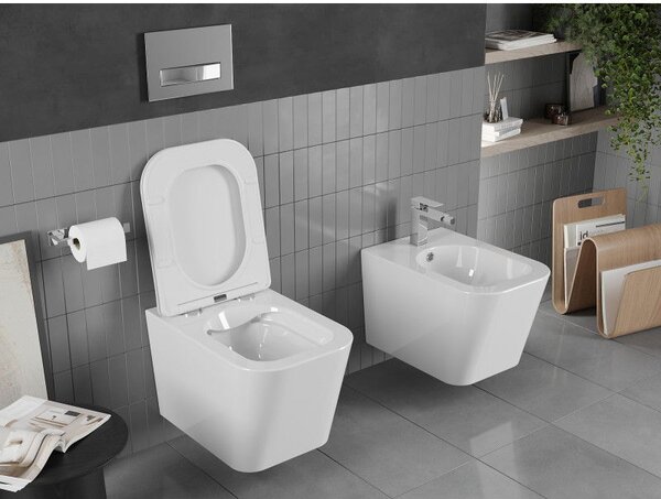 Mexen Teo wc mísa Rimless, bílá lesk - 3385XX00