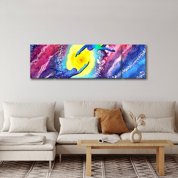 Obraz - Dotek (170x50 cm)