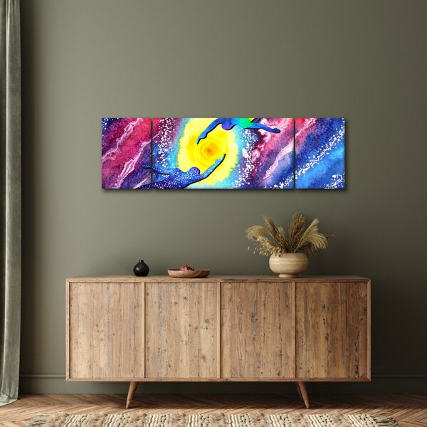 Obraz - Dotek (170x50 cm)