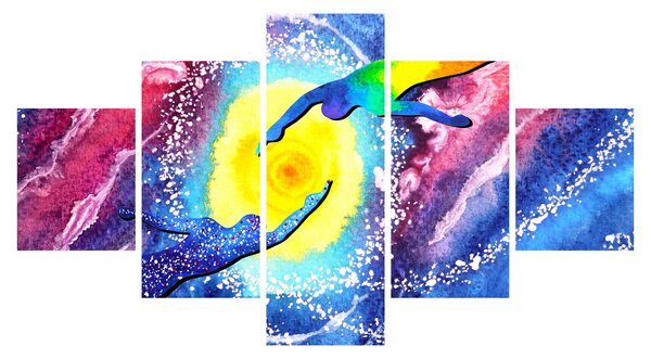 Obraz - Dotek (125x70 cm)