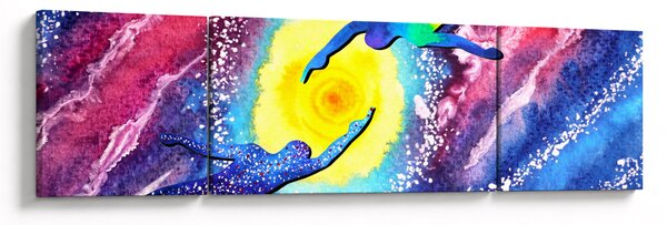 Obraz - Dotek (170x50 cm)