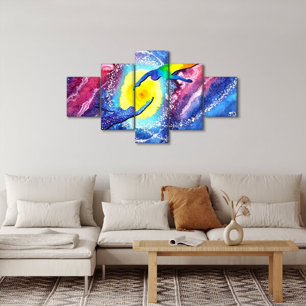 Obraz - Dotek (125x70 cm)