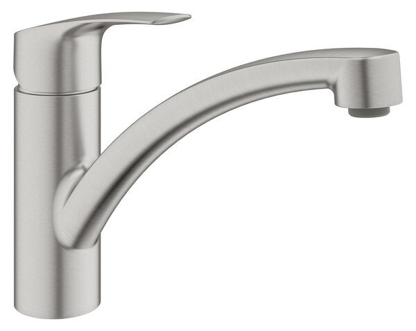 GROHE Eurosmart - Páková dřezová baterie, DN 15, SuperSteel 33281DC3