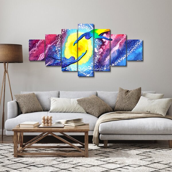 Obraz - Dotek (210x100 cm)