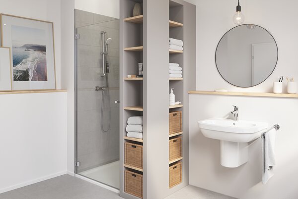 GROHE Eurosmart - Páková umyvadlová baterie DN 15, velikost S, Chrom 23922003