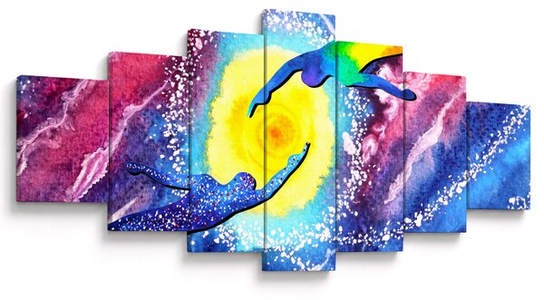 Obraz - Dotek (210x100 cm)