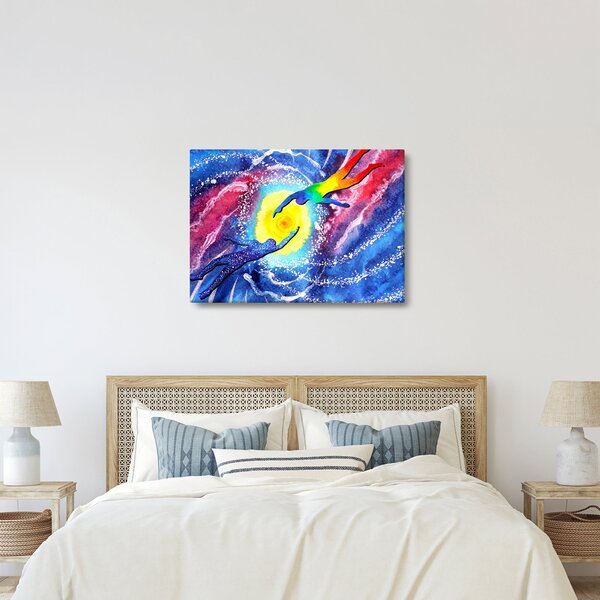 Obraz - Dotek (70x50 cm)