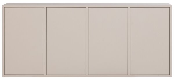 WOOOD Béžová dřevěná komoda Merel 200 x 39 cm