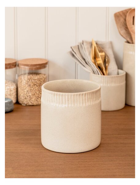 Nádoba z kameniny Fernham Canister 14 cm Garden Trading
