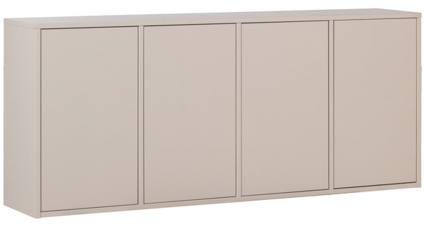 WOOOD Béžová dřevěná komoda Merel 200 x 39 cm