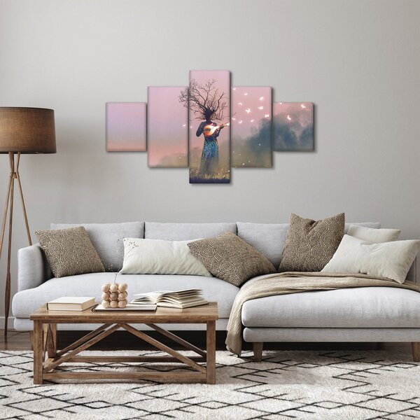Obraz - Oživlá příroda (125x70 cm)