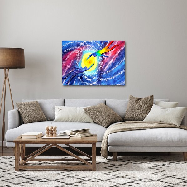 Obraz - Dotek (70x50 cm)