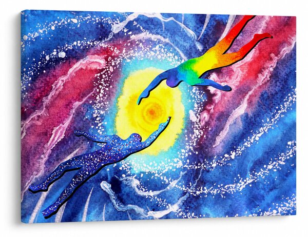 Obraz - Dotek (70x50 cm)