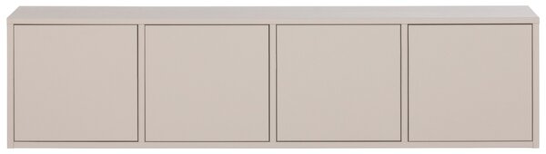 WOOOD Béžový dřevěný TV stolek Merel 200 x 39 cm