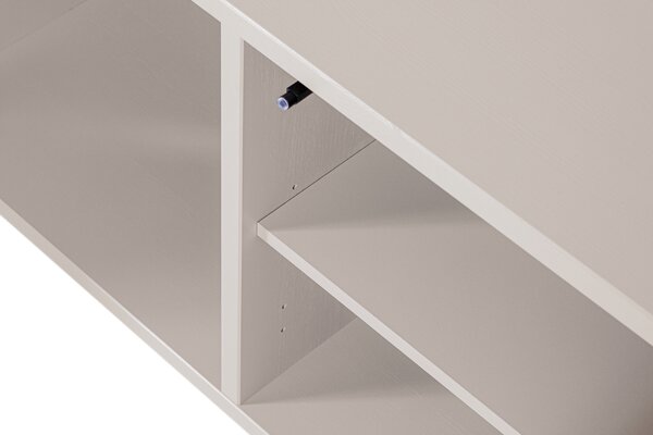 WOOOD Béžový dřevěný TV stolek Merel 200 x 39 cm