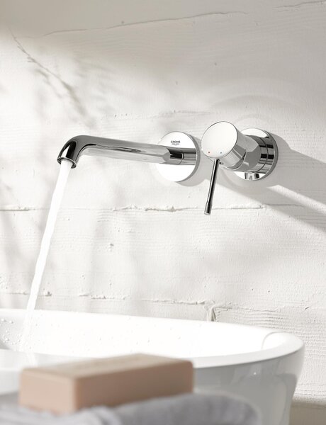 GROHE Essence - Umyvadlová dvouotvorová baterie, velikost M, chrom 19408001