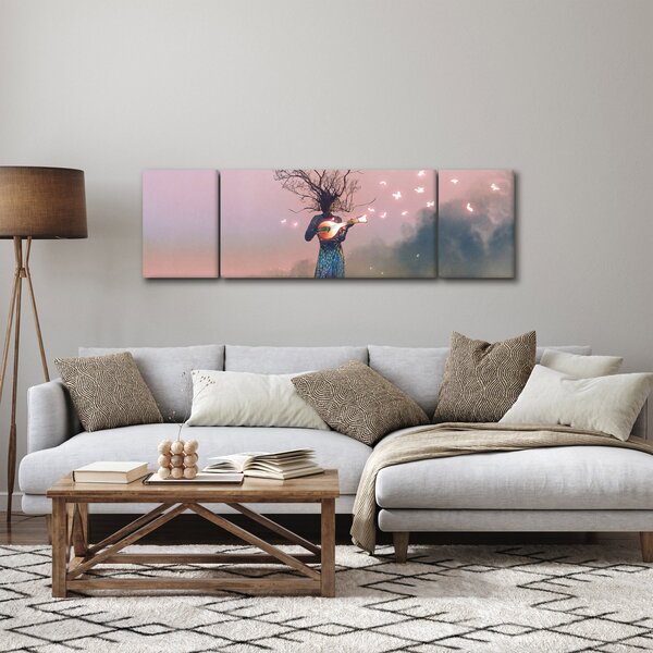 Obraz - Oživlá příroda (170x50 cm)