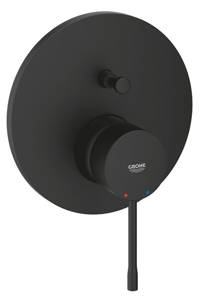GROHE Essence - Páková baterie s dvousměrným přepínačem, phantom black 24167KF1