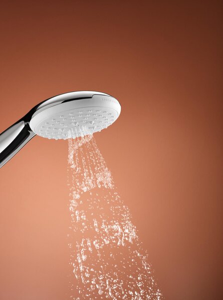 GROHE Tempesta Cube 110 - Sada s držákem na zeď, 3 proudy (Rain, Jet, Massage), Chrom 27584003