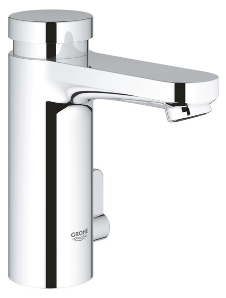 GROHE Eurosmart Cosmopolitan T - Jednopáková umývadlová batéria s miešacím zariadením a nastaviteľným obmedzovačom teploty, chróm 36317000