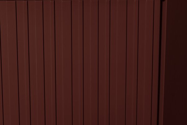 WOOOD Červený dřevěný TV stolek New Gravure 150 x 44 cm