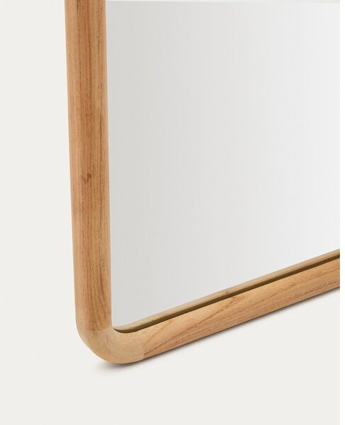 Nástěnné zrcadlo s dřevěným rámem 55x155 cm Milsa – Kave Home
