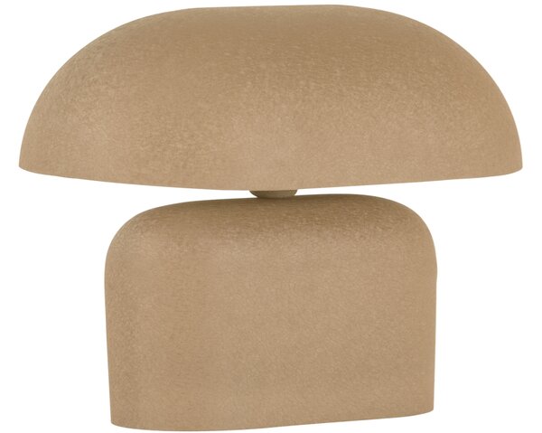 LÉTO -15% WOOOD Světle hnědá kovová stolní lampa Tilo