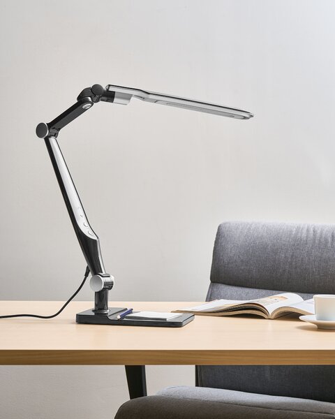 LED stolní lampa PEGASI se stmívačem Černá