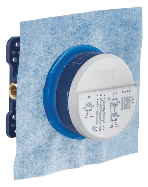 GROHE Set 4 - Sprchový systém pod omítku, komplet, chrom