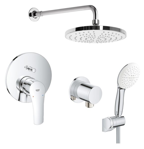 GROHE Set 4 - Sprchový systém pod omítku, komplet, chrom