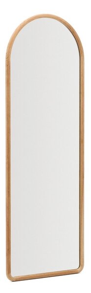 Nástěnné zrcadlo s dřevěným rámem 55x155 cm Milsa – Kave Home
