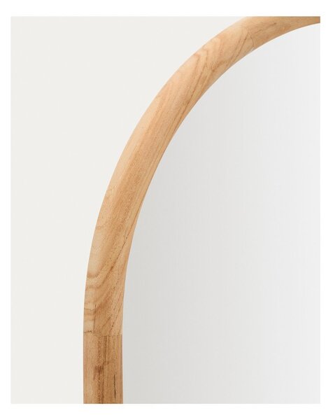Nástěnné zrcadlo s dřevěným rámem 55x155 cm Milsa – Kave Home