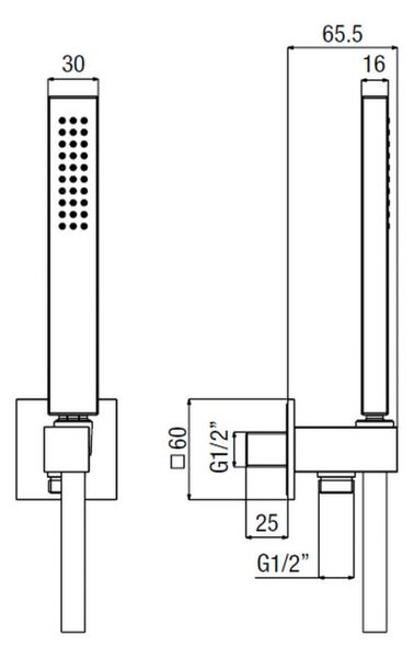 GROHE Smart Set 2 - Sprchový systém pod omítku, SmartControl, chrom