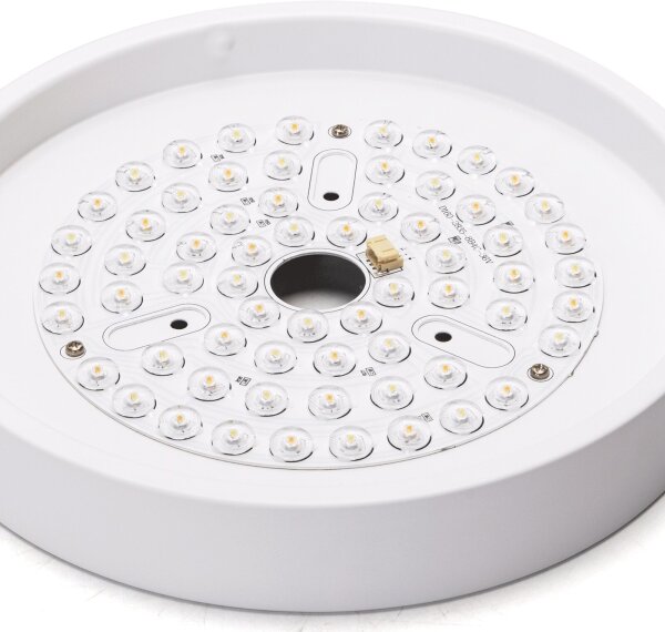 Aigostar - LED Stmívatelný stropní ventilátor LED/24W/230V 2700-6500K + DO bílá