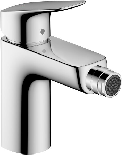 Hansgrohe Logis - Bidetová batéria 100 s odtokovou garnitúrou s tiahlom, chróm 71200000