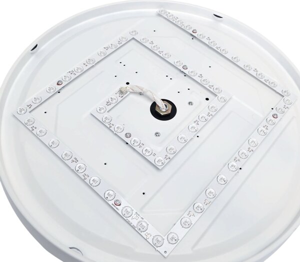 Aigostar - LED Stmívatelný stropní ventilátor LED/36W/230V 2700-6500K + DO bílá