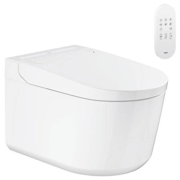 GROHE Sensia - Závěsná sprchová toaleta + Rapid SLX Sada 4 v 1, alpská bílá 36509SH0