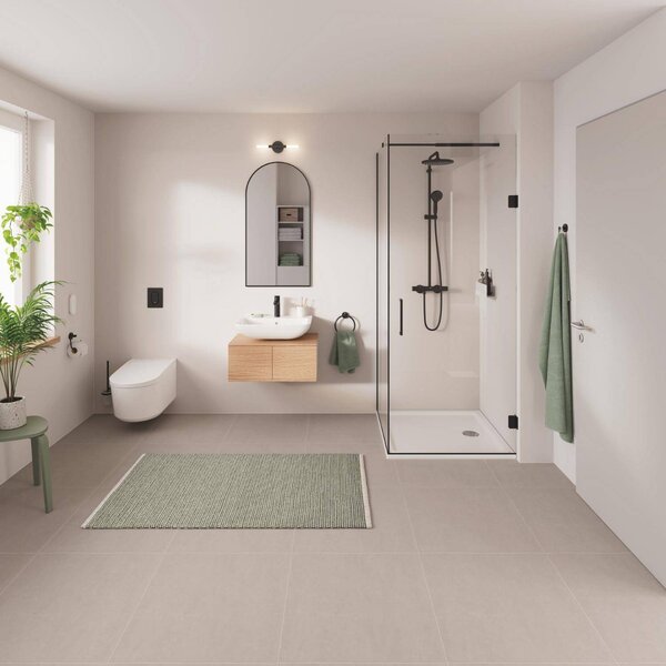 GROHE Sensia - Závěsná sprchová toaleta + Rapid SLX Sada 4 v 1, alpská bílá 36509SH0