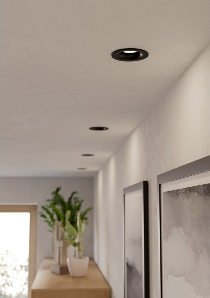 Eglo 902273 -LED Koup. podh. svítidlo SALABATE LED/4,9W/230V pr.8,8cm IP65 černá