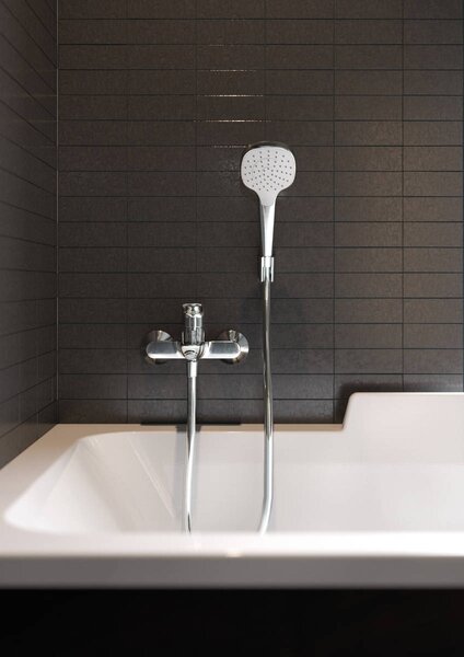 Hansgrohe Logis - Páková vanová baterie na stěnu, chrom 71400000