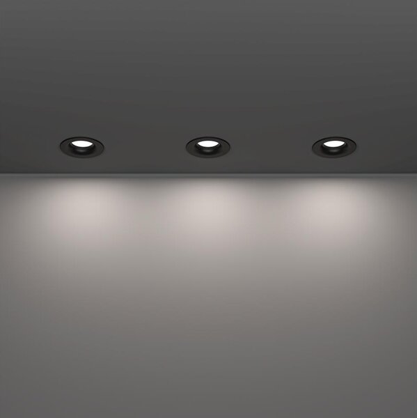 Eglo 902274-SADA 3xLED Kou. pod. sví. SALABATE LED/4,9W/230V pr.8,8cm IP65 černá