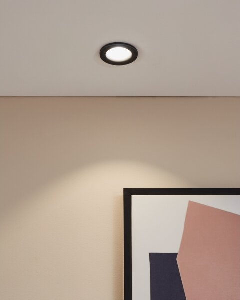 Eglo 902273 -LED Koup. podh. svítidlo SALABATE LED/4,9W/230V pr.8,8cm IP65 černá