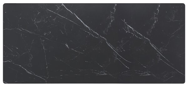 Somcasa Černý keramický rozkládací konferenční stolek Roland 120 x 60 cm