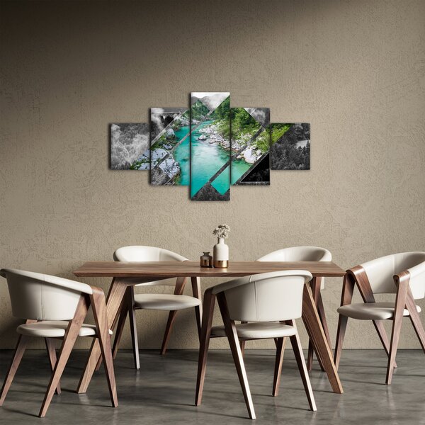 Obraz - Divoká příroda (125x70 cm)