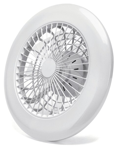 Aigostar - LED Stmívatelný stropní ventilátor LED/40W/230V 2700-6500K + DO bílá