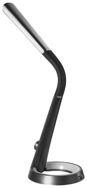LED stolní lampa CANOPUS s USB portem Černá