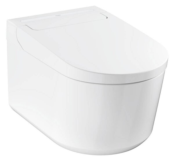 GROHE Sensia - Závěsná sprchová toaleta + Rapid SLX Sada 4 v 1, alpská bílá 36509SH0
