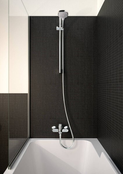 Hansgrohe Logis - Páková vanová baterie na stěnu, chrom 71400000