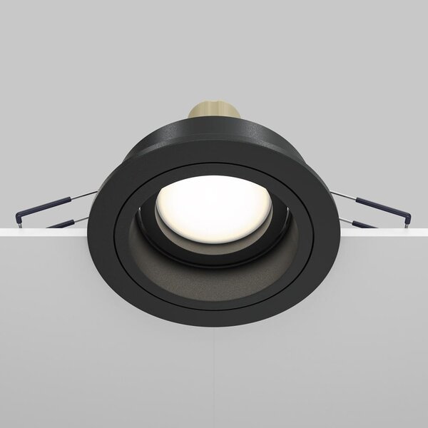 Maytoni Moderní vestavné svítidlo ATOM, 10W, ⌀ 9,5 cm, 1xGU10 Barva: Bílá