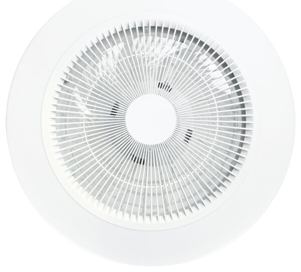 Aigostar - LED Stmívatelný stropní ventilátor LED/40W/230V 2700-6500K + DO bílá